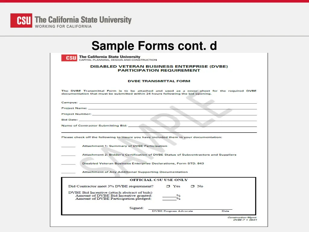 sample forms cont d 1