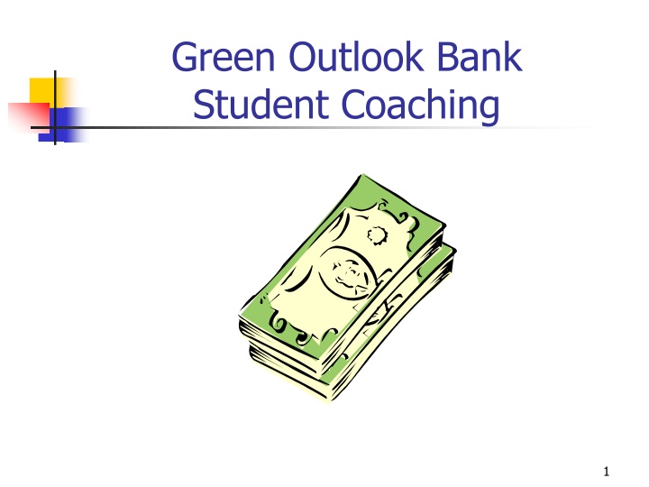 green outlook bank student coaching