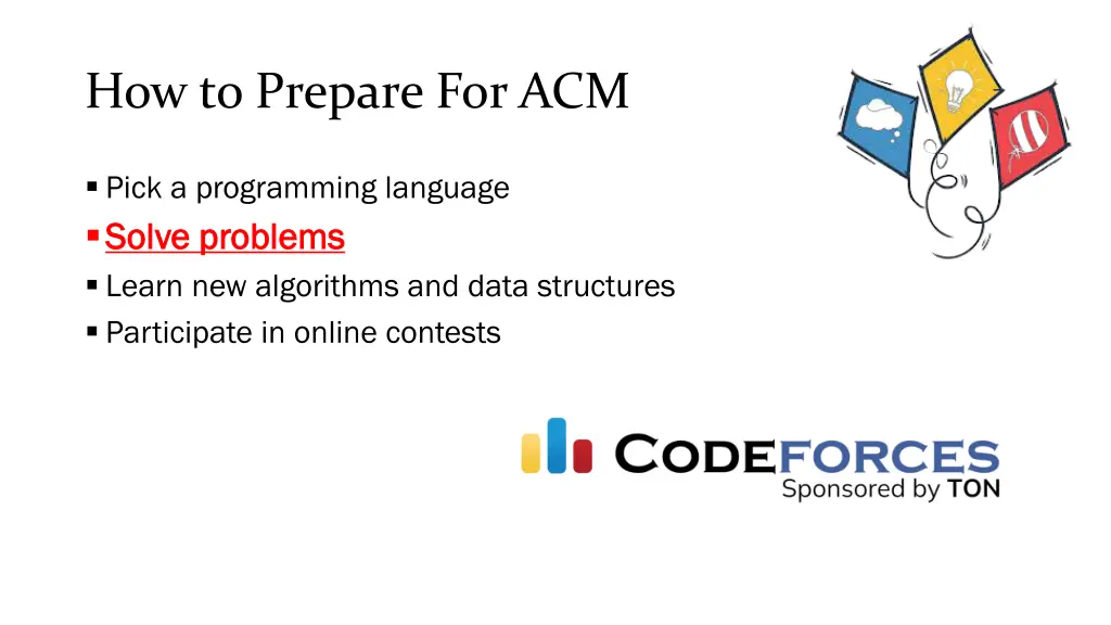 how to prepare for acm