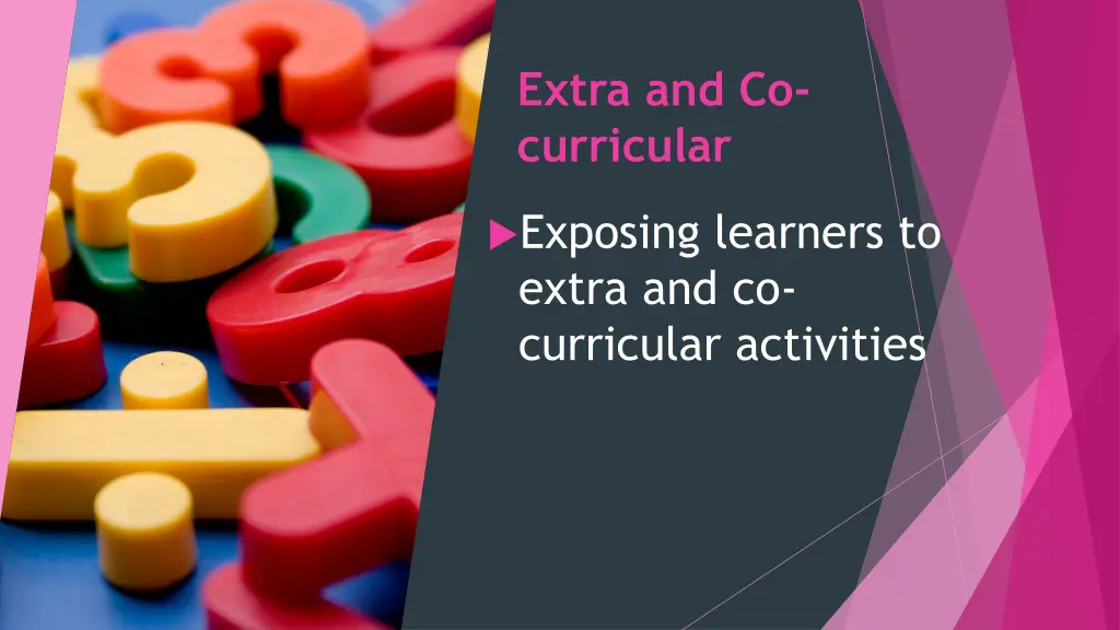 extra and co curricular
