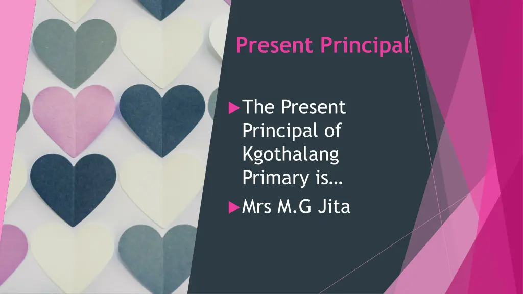present principal