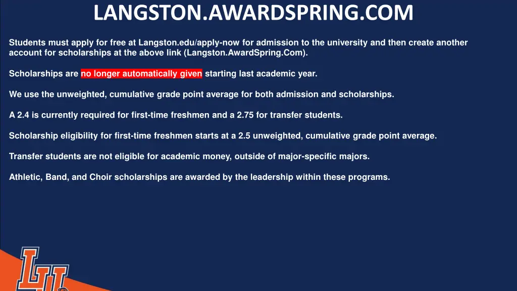 langston awardspring com