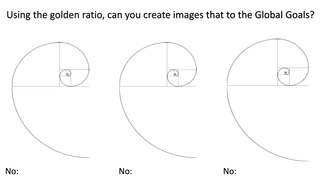 using the golden ratio can you create images that