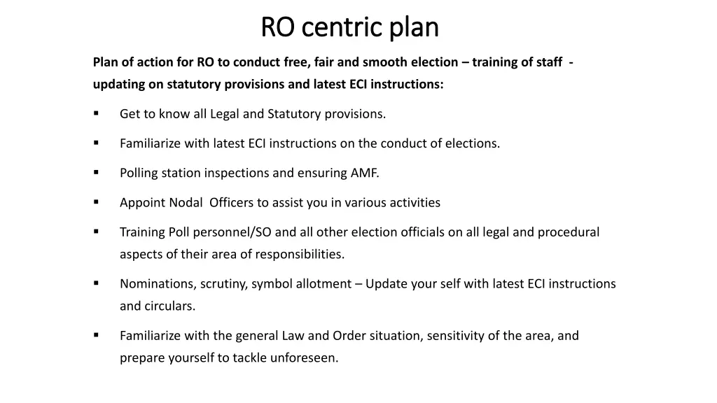 ro centric plan ro centric plan