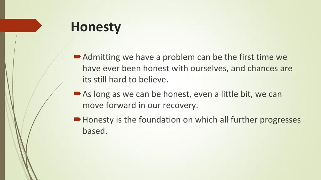 honesty