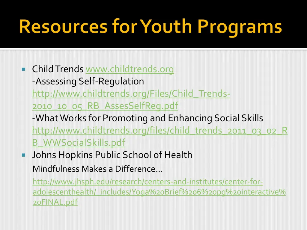 child trends www childtrends org assessing self