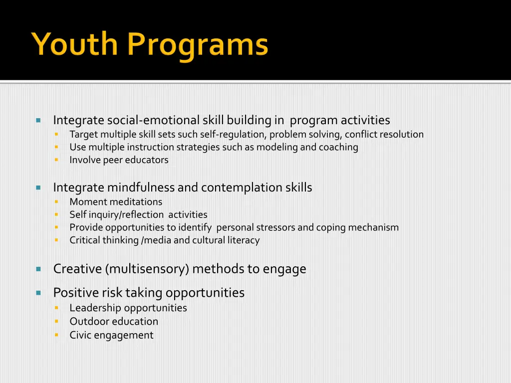 integrate social emotional skill building