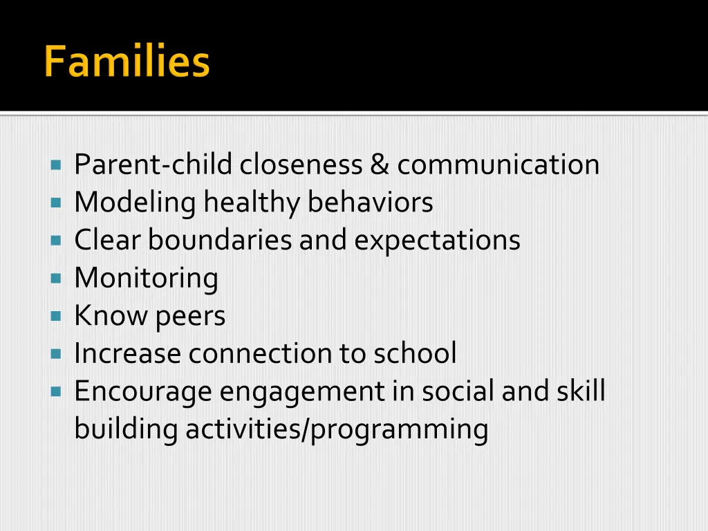 parent child closeness communication modeling