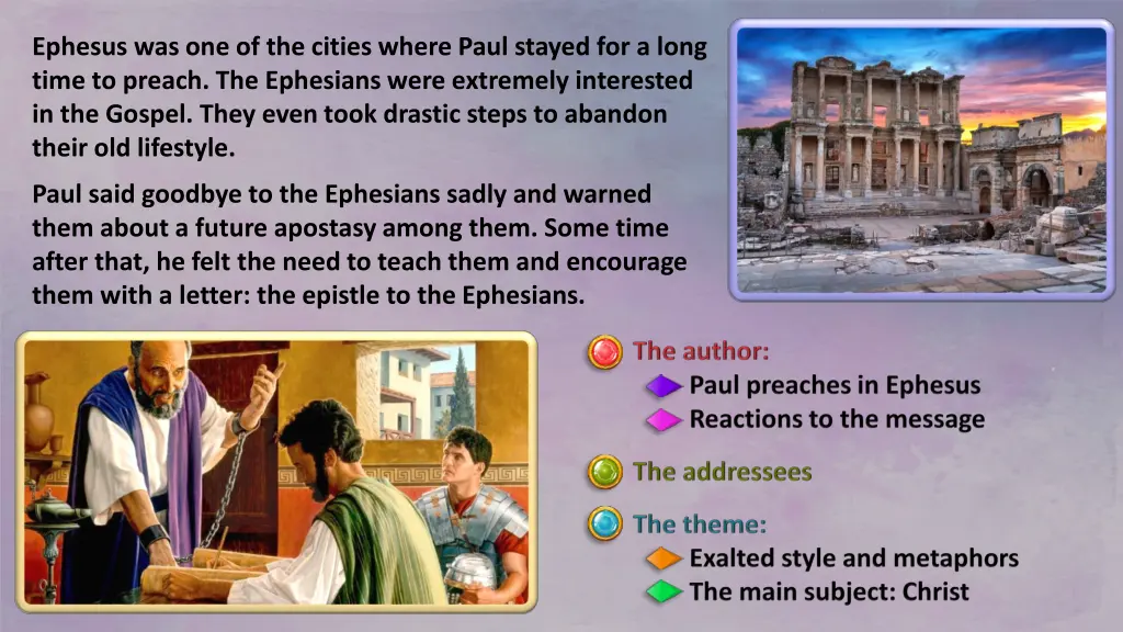 ephesus was one of the cities where paul stayed