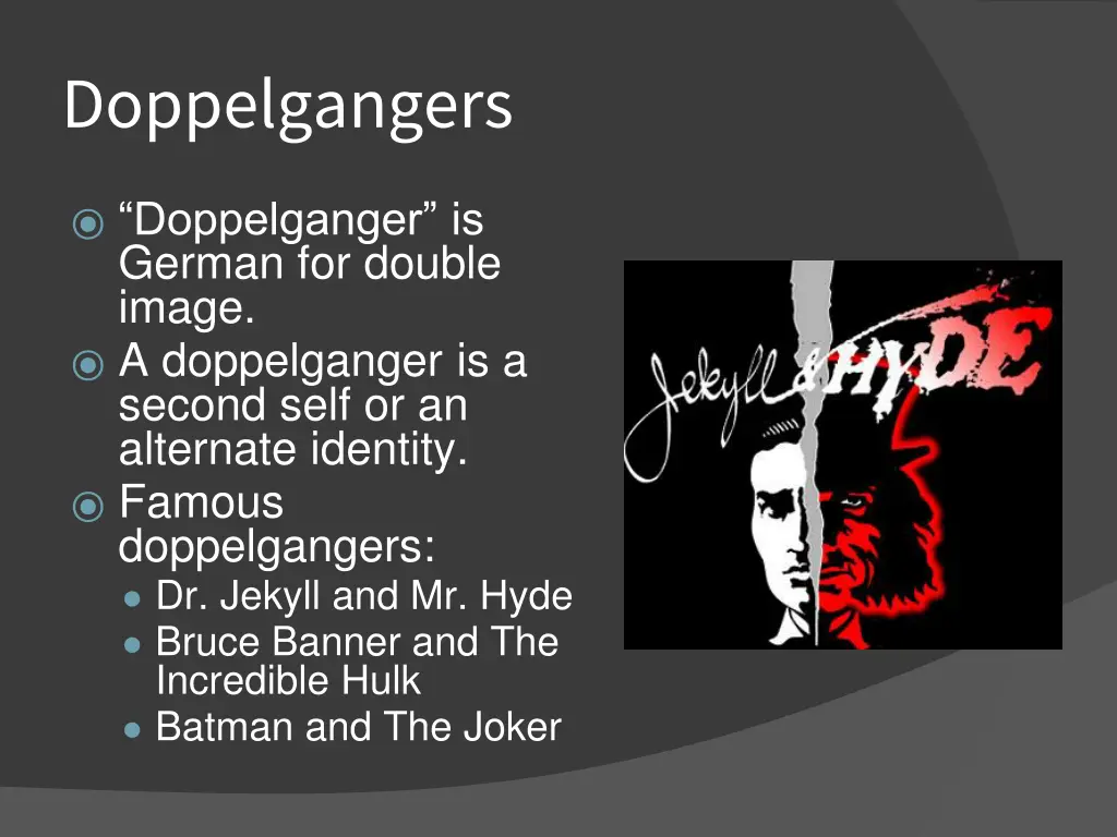 doppelgangers