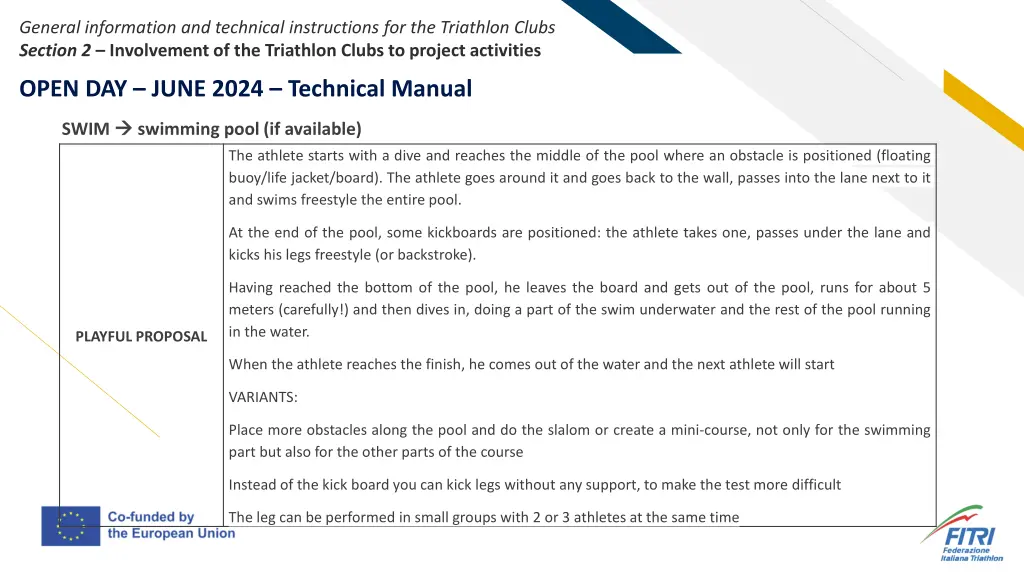 general information and technical instructions 6