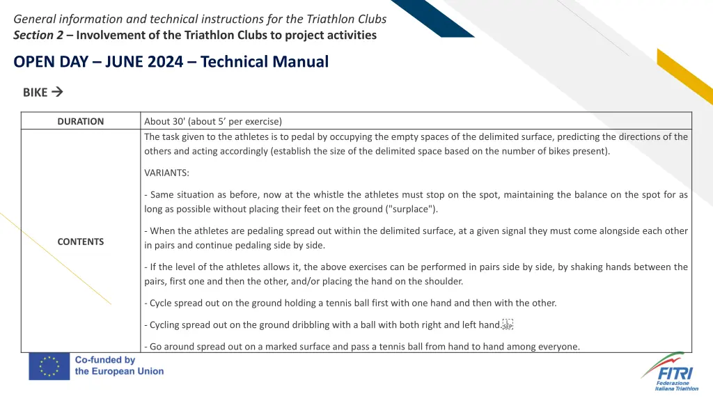 general information and technical instructions 8