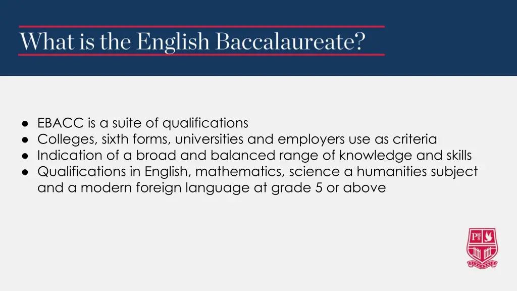 ebacc is a suite of qualifications colleges sixth