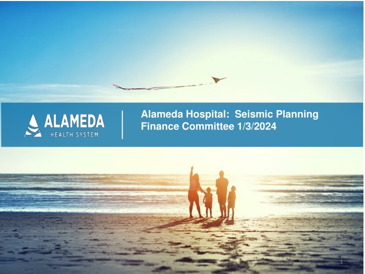 alameda hospital seismic planning finance