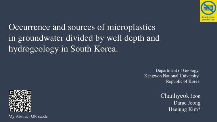 occurrence and sources of microplastics