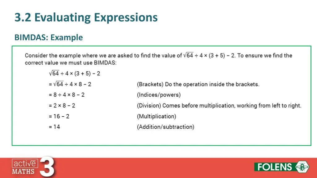 3 2 evaluating expressions 12