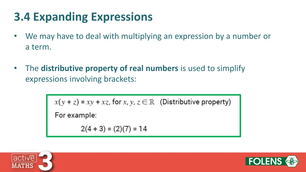 3 4 expanding expressions