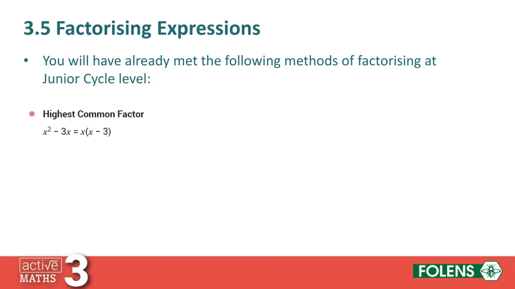 3 5 factorising expressions 3