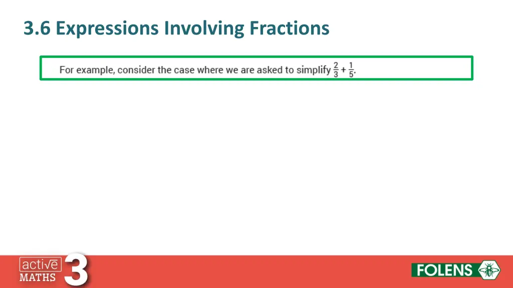 3 6 expressions involving fractions 1