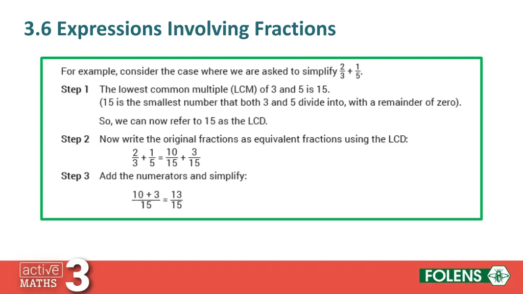 3 6 expressions involving fractions 5