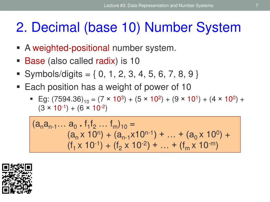 lecture 3 data representation and number systems 4