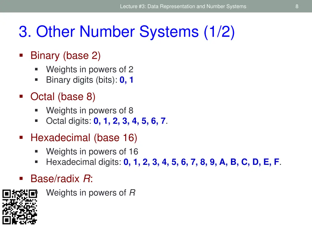 lecture 3 data representation and number systems 5