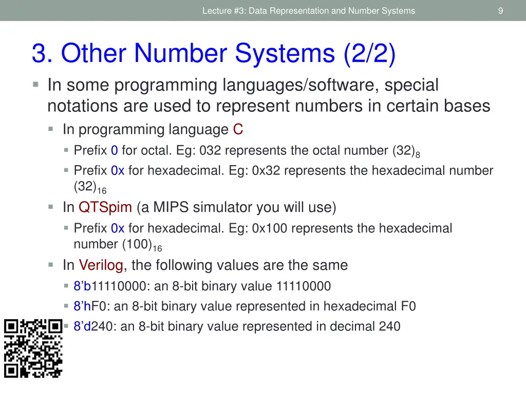 lecture 3 data representation and number systems 6