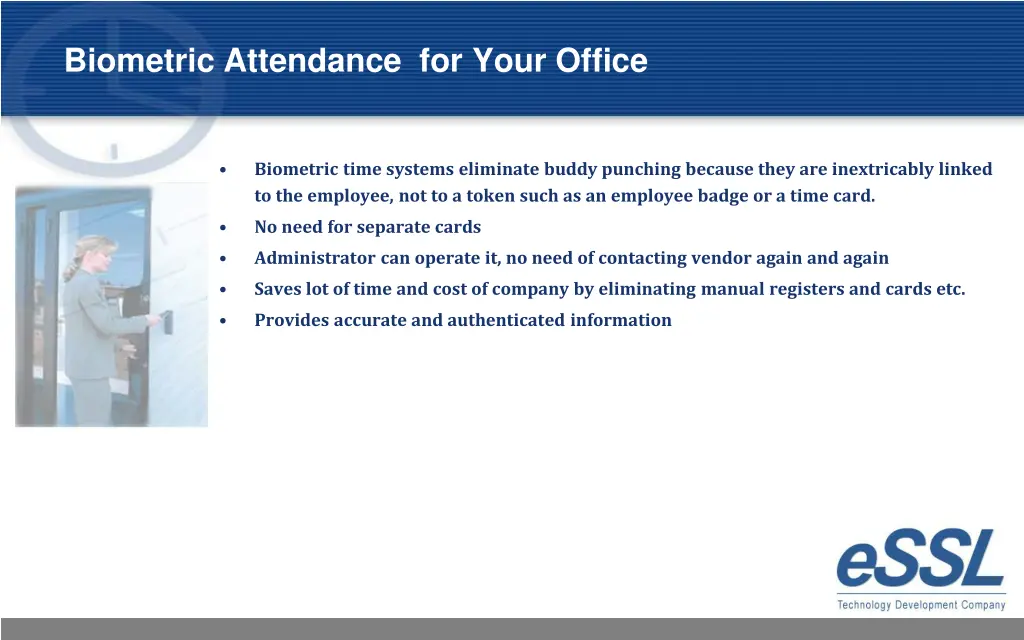 biometric attendance for your office