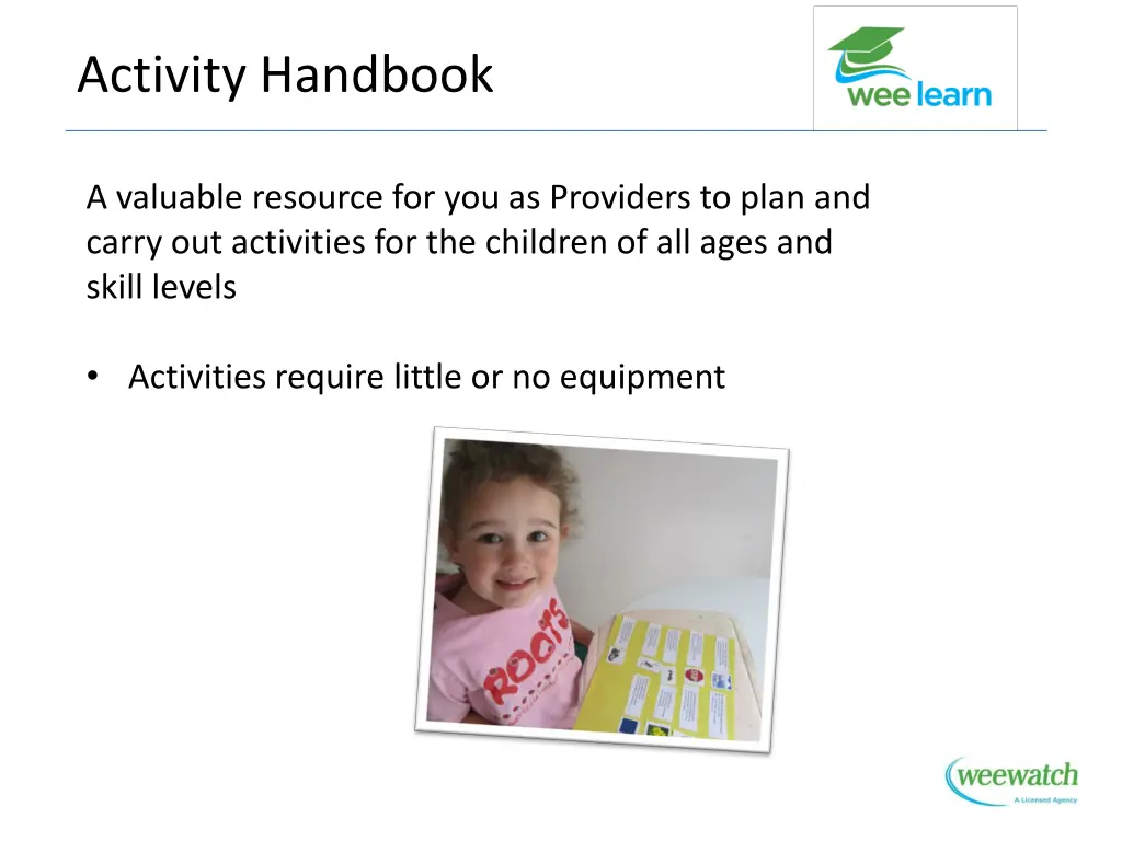 activity handbook