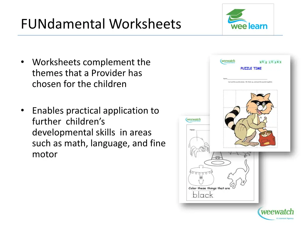 fundamental worksheets