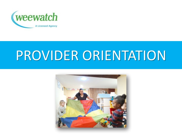 provider orientation provider orientation