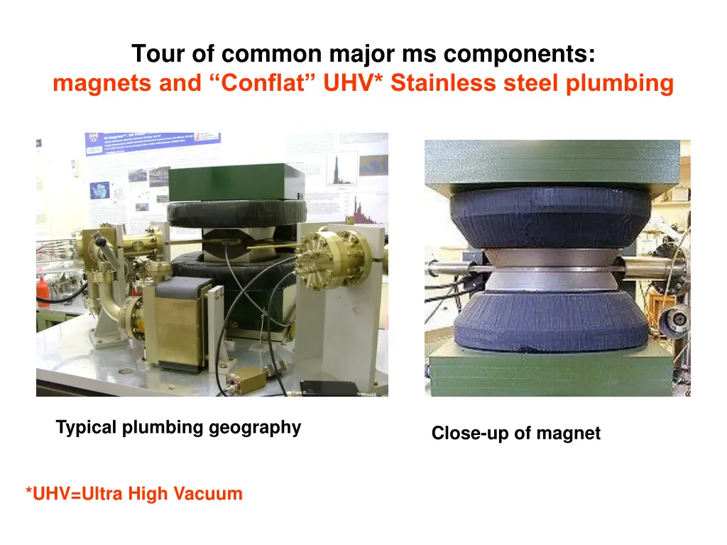 tour of common major ms components magnets