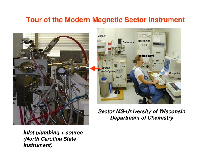 tour of the modern magnetic sector instrument