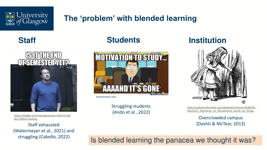 the problem with blended learning