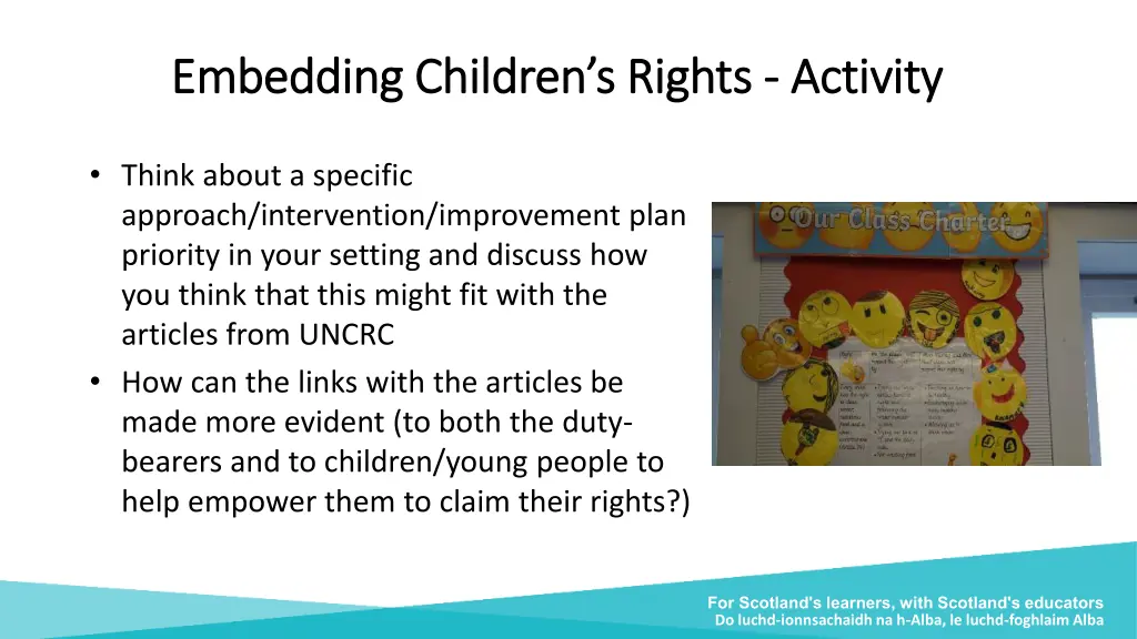 embedding children s rights embedding children