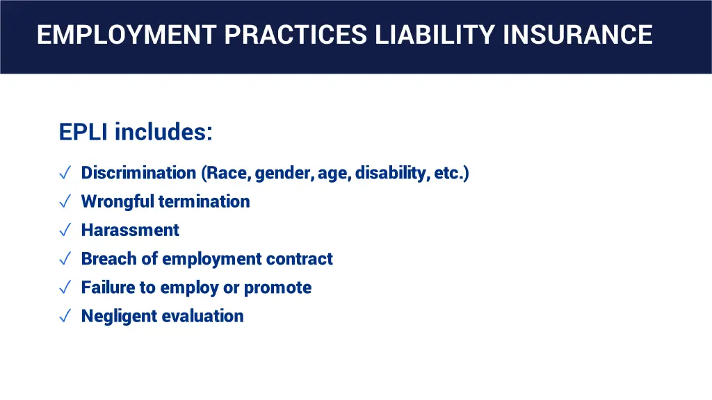 employment practices liability insurance