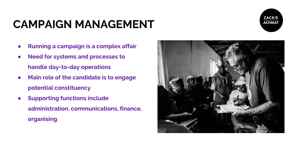 campaign management