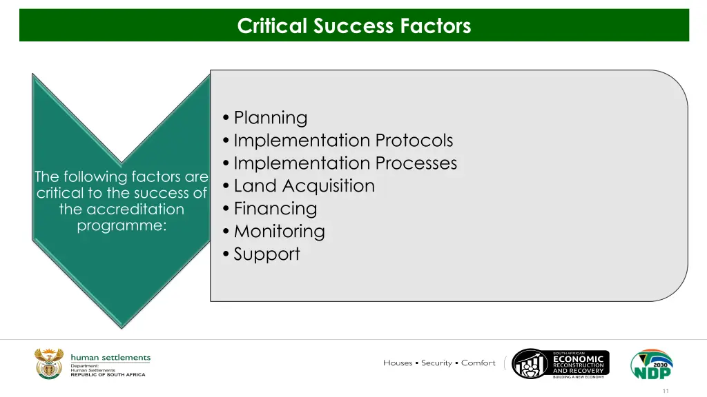 critical success factors