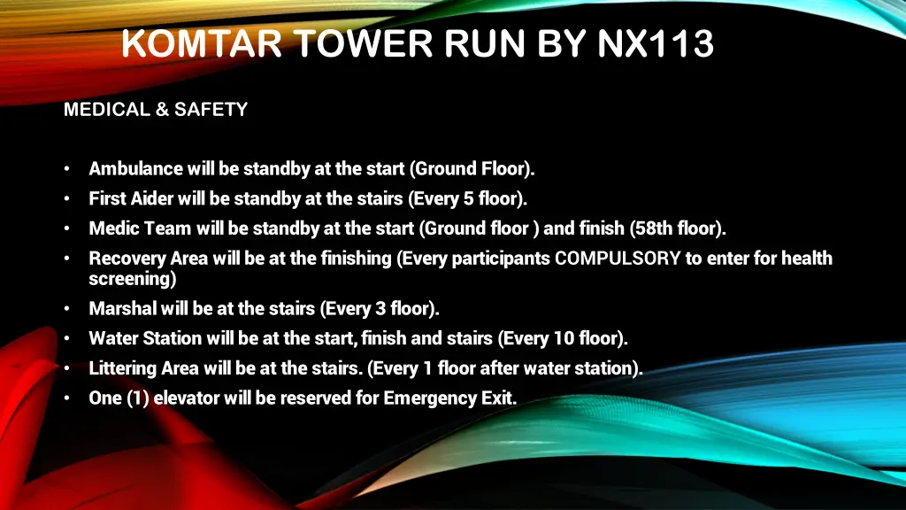 komtar tower run by nx113 7