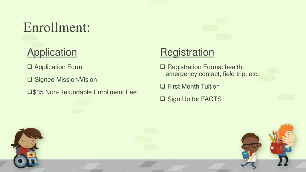 enrollment