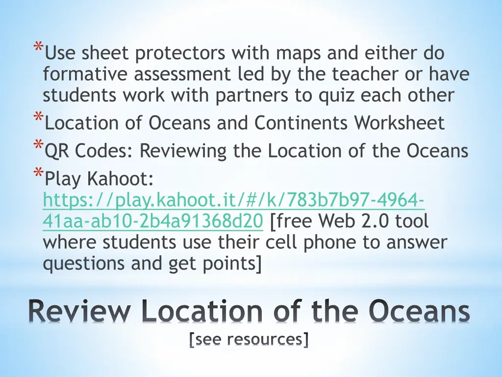 use sheet protectors with maps and either