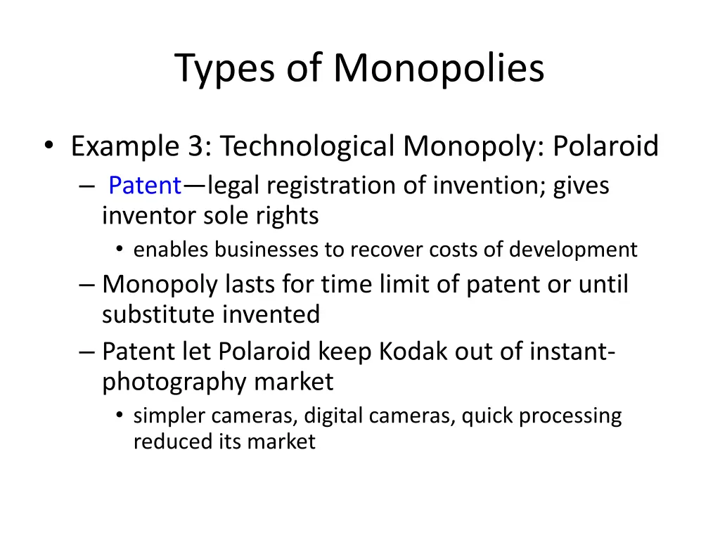 types of monopolies 3