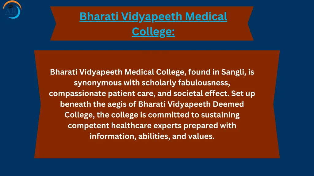 bharati vidyapeeth medical college
