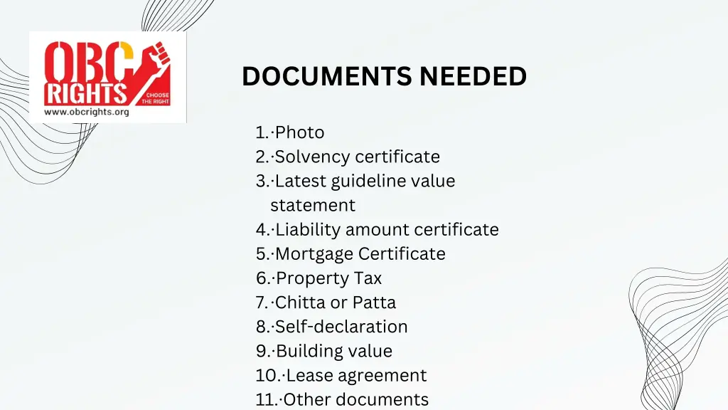 documents needed