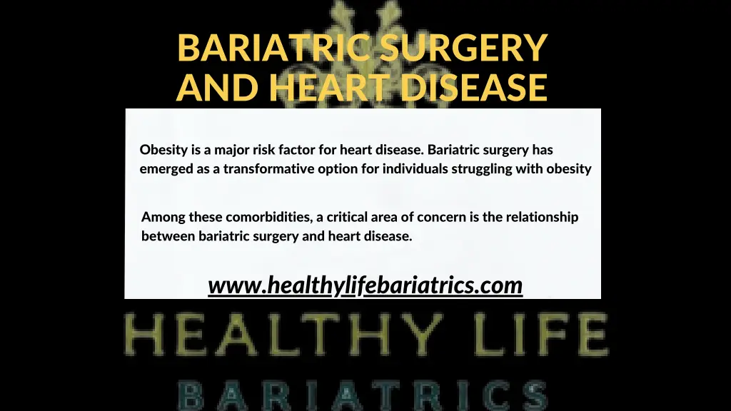 bariatric surgery and heart disease