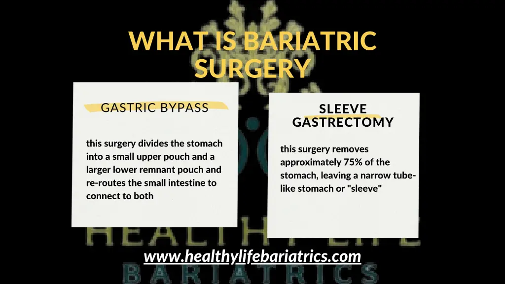 what is bariatric surgery