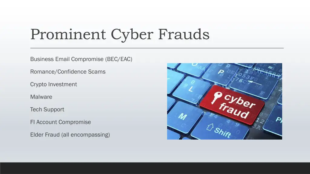 prominent cyber frauds