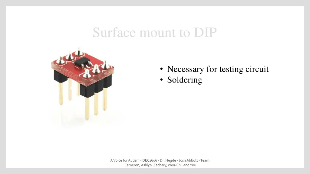 surface mount to dip