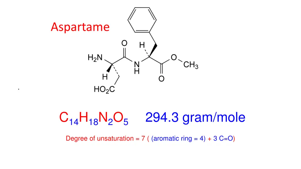 aspartame