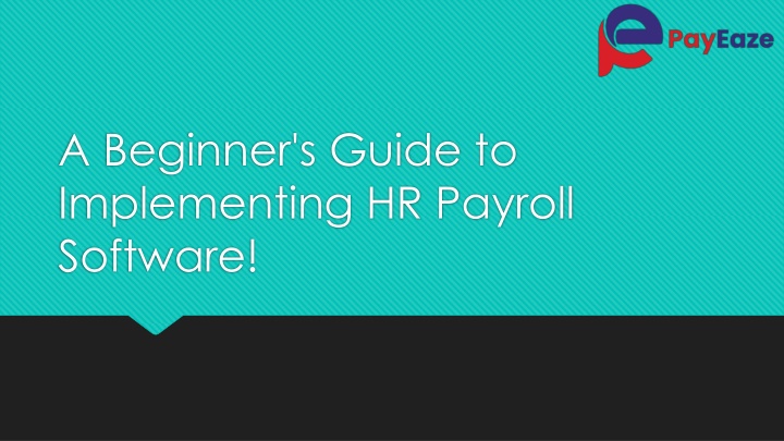 a beginner s guide to implementing hr payroll